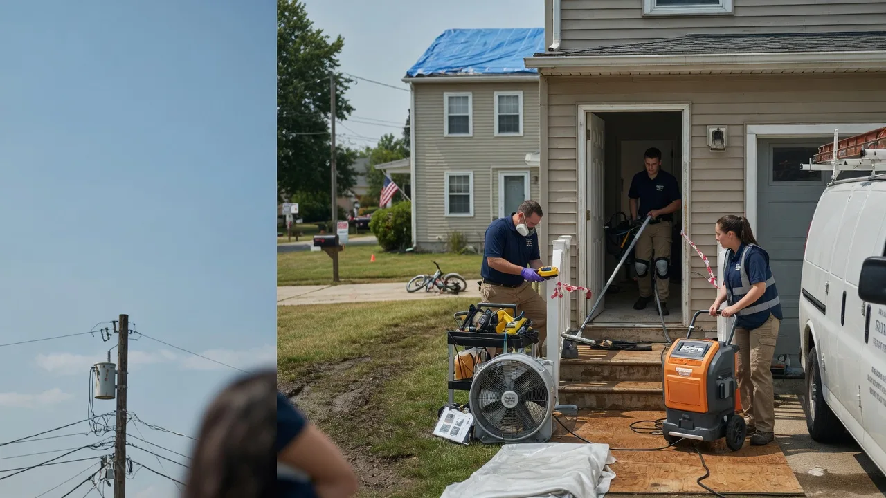 Water Damage Repair in Mccutchenville, OH near me